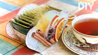 Коробочка для Чайных Пакетиков Своими Руками / Tea Box Tutorial / ✿ NataliDoma