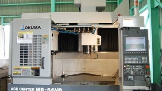 21466  OKUMA VIRTICAL MACHINING CENTER MB-56VB 2007年 オークマ
