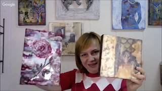 Микс медиа энкаустика: полный онлайн курс Натальи Жуковой из 3-х ступеней, анонс