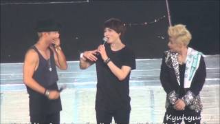 [Vietsub] Phản ứng của Super Junior khi bị ELFs... từ hôn! - SS5 in Taiwan ngày 1 (10/08/2013)