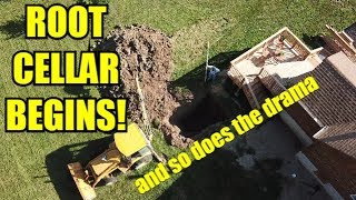 ROOT CELLAR begins! HOUSTON WE HAVE A PROBLEM!!