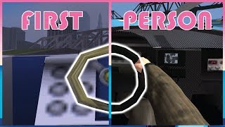 GTA First Person Mode Comparisons [GTA III, GTA VC, GTA SA, GTA IV, GTA V]