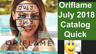 Oriflame July 2018 Catalog Quick View