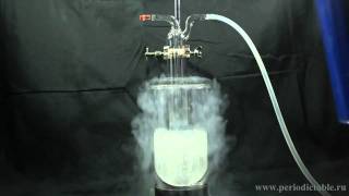 Prepareation of liquid and solid argon
