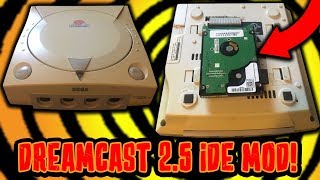 Dreamcast 2.5 IDE Hard Drive Mod Showcase! Self Powered / Dreamshell