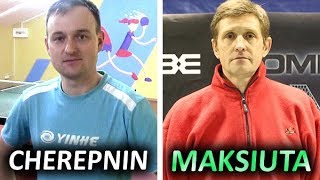 Черепнин - Максюта / Cherepnin - Maksiuta на Высшей лиге КЧУ 2018-05, 4-й тур