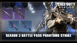 *NEW* SEASON 3 BATTLE PASS (Call of Duty Mobile) Type 25 Geometry, FTL, Phatom and MORE