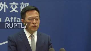 China: FM spox accuses US of 'diplomatic boycott' ahead of Beijing Winter Olympic Games