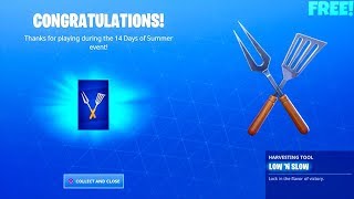 *FREE* Fortnite Low n Slow Pickaxe..! (Launch Fireworks Found Along the River Bank LOCATIONS)