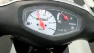 アドレスＶ１２５　Ｋ５　加速　動画だよん(^ｑ^)