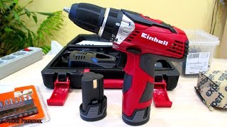 ШУРУПОВЕРТ Einhell TЕ-CD 12-2 Li,ХОРОШИЙ ВАРИАНТ ПО ДОСТУПНОЙ ЦЕНЕ+КОБУРА ДЛЯ ШУРУПОВЕРТА!!!