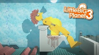 LittleBIGPlanet 3 - Time to Poop [Playstation 4 Gameplay, Walkthrough]