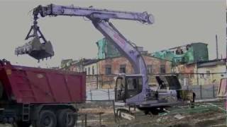 Cat 325B L with telescopic arm