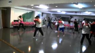 武庫之荘でダイエット　　ボクシングエクササイズ　2014年2月20日（木）1