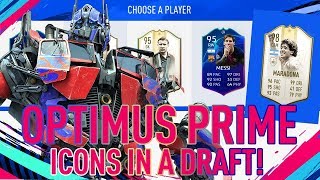 Optimus Prime Icons Diego Maradona di FUT Draft!!