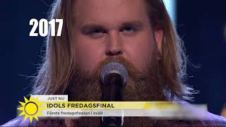 Idol-finalisterna om män i skägg: "är lite töntigt" - Nyhetsmorgon (TV4)