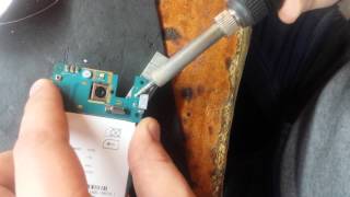 Sony Xperia U замена гнезда зарядки