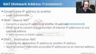 Addressing Technologies - CompTIA Network+ N10-004: 1.4