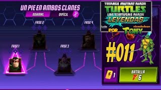 Tortugas Ninja Leyendas "Cap. 11 - Un pie en ambos clanes, Fases 1 a 4" por Tony