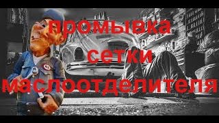 ВАЗ 2109 Чистка сетки маслоотделителя. Ремонт автомобиля