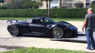 Porsche 918 Delivery in Boca Raton
