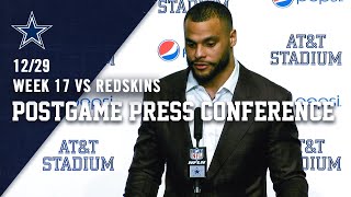 Dak Gets Emotional Discussing Jason Garrett & Disappointing 2019 Season | Dallas Cowboys