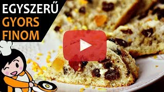 Gyümölcskenyér - Recept Videók