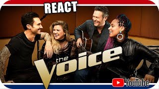 Adam Levine, Alicia Keys & Blake Shelton Fecham Seu Time The Voice 2018 Blind Audition