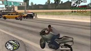 GTA San Andreas - How to do the all of the Unique Stunt Jumps in The Desert and Las Venturas at the very beginning of the game (with the same vehicle), in