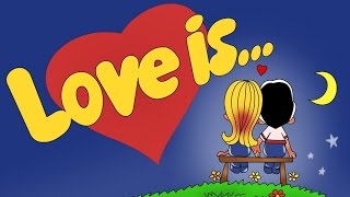 Картинки про любовь LOVE is... ЛЮБОВЬ - это... Вкладыши с надписью  любовь от жвачки