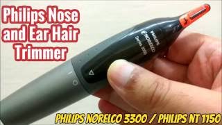 Philips Norelco 3300 / Philips NT 1150 Ear and Nose Hair Trimmer review