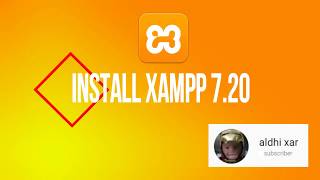 xampp installation on windows 10 php 7