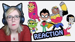 TEEN TITANS GO! MOVIE?!?! - Teen Titans Go To The Movies - Zamber Reacts