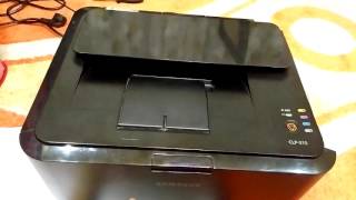 Samsung CLP -315 Сброс / Обнуление картриджей (дополнение)