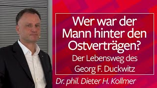Dr. phil. Dieter H. Kollmer: Der Lebensweg des Georg Ferdinand Duckwitz - 08.07.2019