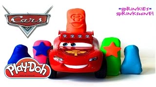 SURPRISE EGGS Ovo Surpresa Disney Cars Lightning McQueen Play Doh Hot Wheels