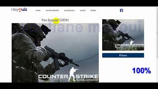 CSGO Quiz Answers 100%