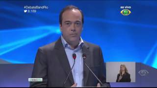 DEBATE NA BAND 2016 - ELEIÇÕES CARIOCAS - RIO DE JANEIRO