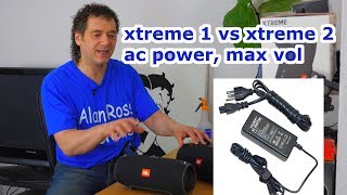 JBL xtreme 1 vs xtreme 2 ac firmware 1.6 maximum sound test
