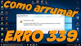 Como Arumar O Erro 339 no Xbox Image Browser Win10