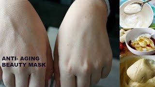 Anti Aging Mask - Instant Firming, Lifting and and whitening skin | #DIY