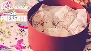 3 maneiras fofas de dar brownie de presente ou lembrancinha de festa - DIY na cozinha