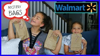 16 MYSTERY BAGS CHALLENGE " WALMART EDITION " SISTER FOREVER