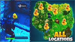 All Rubber Duckies LOCATIONS in Fortnite! All Rubber Duckies Spawn Locations! Rubber Duckies Spots!
