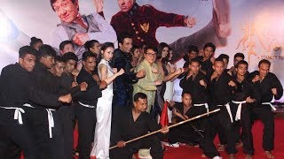 Kungfu Demonstration in front of Jackie Chan - Kungfu Yoga | Master Shimayon