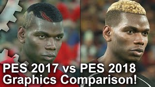 PES 2018 vs 2017 Graphics Comparison: Just How Much Better Is The New Game?