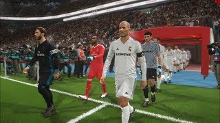 Real Madrid LEGENDS vs Real Madrid 2018 I PES 2018 Fantasy Gameplay