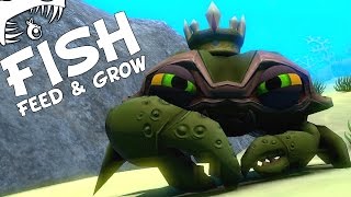 CRAB MADNESS IS BACK! (King Crab Mode) - Feed and Grow: Fish