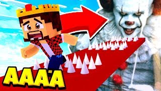 ПОБЕГ ОТ КЛОУНА ОНО! ПОБЕГ ОТ *СТРАШНОГО* МОНСТРА! МАЙНКРАФТ