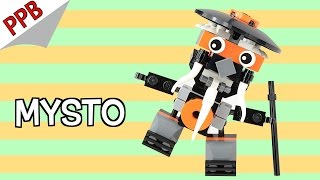 Mixels #44: Mysto, Series 9 / Lego stop motion animation build 41577